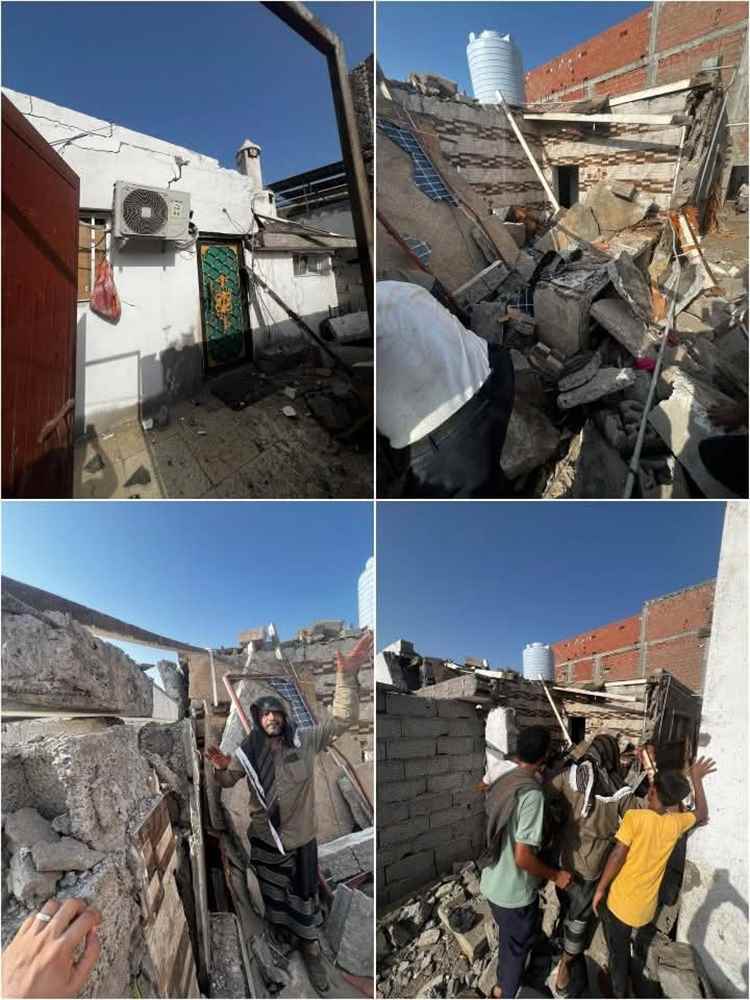 منزلٌ تحول إلى أنقاض ووفاة أم متأثرة بإصابتها.. المرقشي يناشد إنقاذ أسرة شهيد في خورمكسر