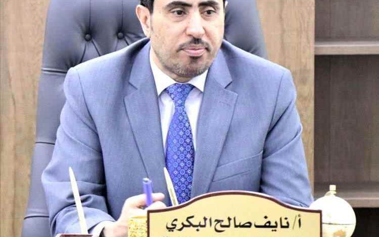 نايف البكري: الحوثي يطيل أمد التمرد بخدمة المشروع الإيراني والدولة لن تتردد في حماية سيادتها
