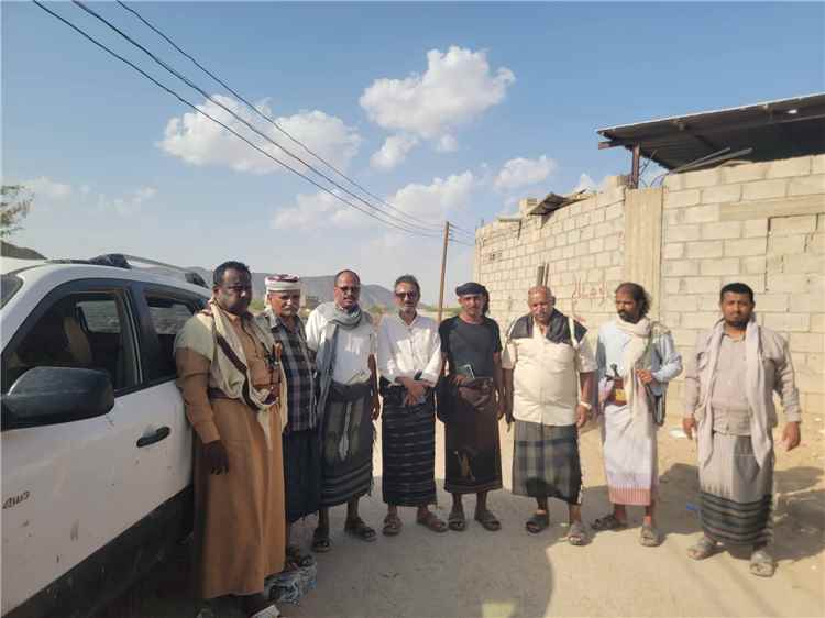 نزول ميداني لإعداد دراسة فنية لإعادة تأهيل خط الصرف الصحي بالجهة الغربية لسوق مديرية انصاب