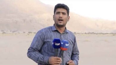المشهد اليمني - نقابة الصحفيين تحذر من تهديدات طالت مراسل العربية محمود الحميدي