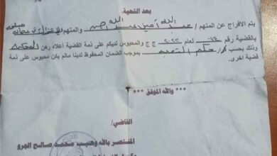 والد سجين يشكو عدم تنفيذ أمر النيابة بالإفراج عن نجله