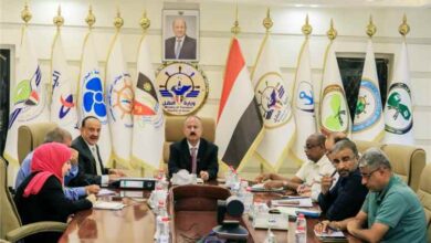 وزارة النقل والسلطة المحلية بشبوة تناقشان استكمال إجراءات اعتماد مشروع ميناء قنا