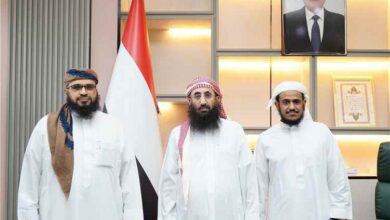 وزير الأوقاف يناقش مع الأمن الوطني والجامعة الإسلامية تعزيز الشراكة التوعوية والفكرية