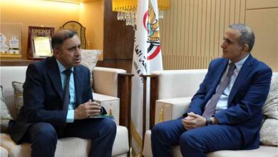 وزير الصحة يبحث مع ممثل اليونيسيف الجديد تعزيز الشراكة وتطوير الدعم الموجه للقطاع الصحي