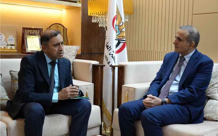 وزير الصحة يبحث مع ممثل اليونيسيف الجديد تعزيز الشراكة وتطوير الدعم الموجه للقطاع الصحي