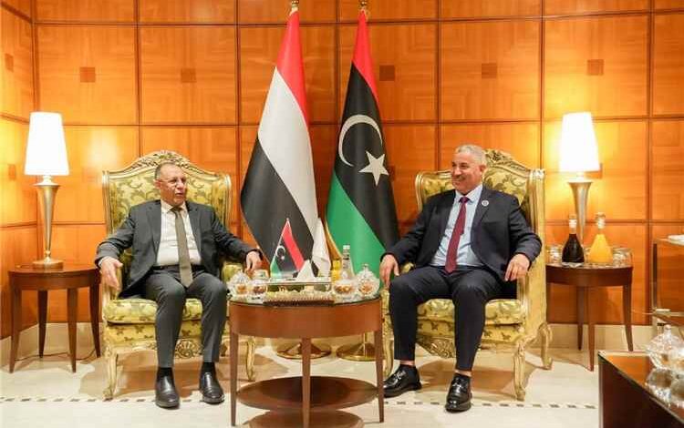 وزير الصناعة والتجارة يبحث مع نظيره الليبي تعزيز التعاون في المجالات الصناعية والتعدينية والتقنية