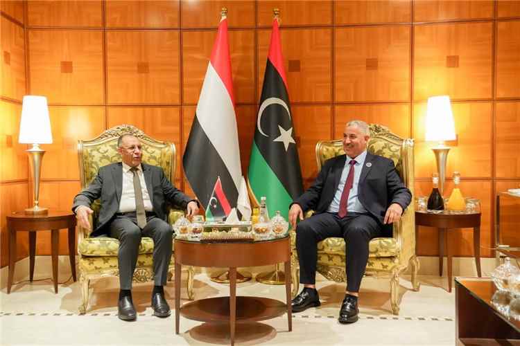 وزير الصناعة والتجارة يبحث مع نظيره الليبي تعزيز التعاون في المجالات الصناعية والتعدينية والتقنية