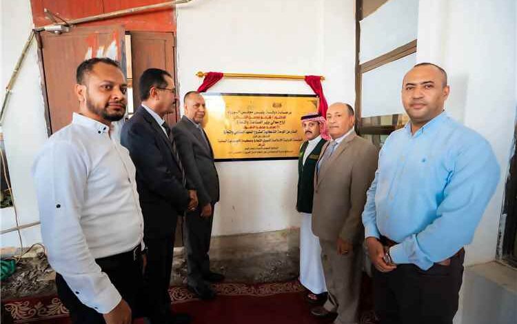 وزير الصناعة والتجارة يدشن مشروع المعهد الصناعي والتجاري بعدن لتعزيز التجارة وتنمية القدرات المؤسسية