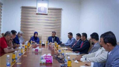 وزيرة التخطيط والتعاون الدولي ومحافظ أبين يناقشان أولويات إعادة ترتيب المشاريع التنموية بالمحافظة