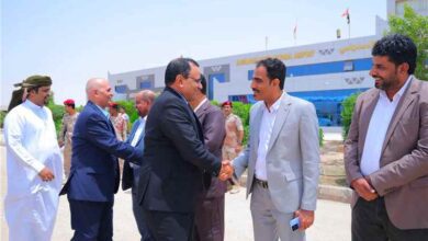 المشهد اليمني - وفد وزاري وأممي يصل الغيضة لبحث دعم الأمن الغذائي والمائي في المهرة