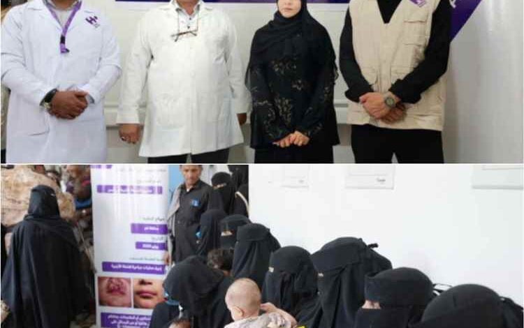 وكيل محافظة تعز للشؤون الصحية تدشن المخيم الطبي الجراحي المجاني لعلاج حالات الشفة الأرنبية