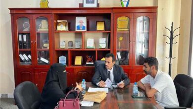 وكيل محافظة حضرموت يلتقي الأمين العام لفريق إنسباير لمناقشة تنفيذ هاكاثون الابتكار الصحي والتقني