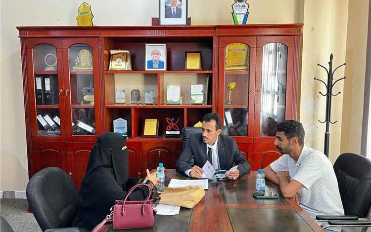 وكيل محافظة حضرموت يلتقي الأمين العام لفريق إنسباير لمناقشة تنفيذ هاكاثون الابتكار الصحي والتقني