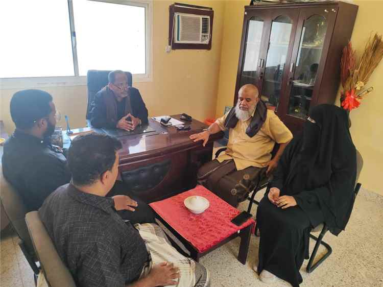وكيل نيابة الأحداث يتفقد أوضاع النزلاء في دار رعاية الأحداث بساحل حضرموت