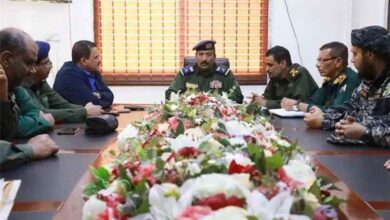 وكيل وزارة الداخلية اللواء عاطف يترأس مراسم الاستلام والتسليم بالإدارة العامة للإعداد البدني والرياضي