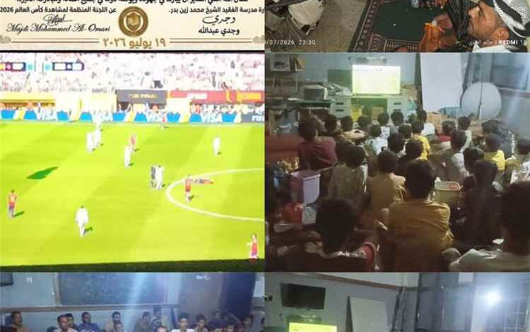 ​إدارة مدرسة الفقيد محمد زين واللجنة المنظمة تشكران المستشار النوباني على جهوده في دعم التجمع الكروي بمركز "ذمثبة" بسرار-يافع