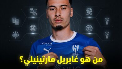 6 معلومات عن غابرييل مارتينيلي صفقة الهلال المحتملة