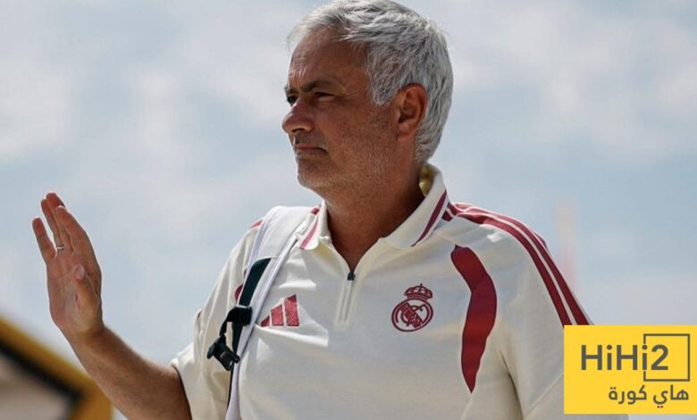 3 عادات غيرها مورينيو فور وصوله الى ريال مدريد
