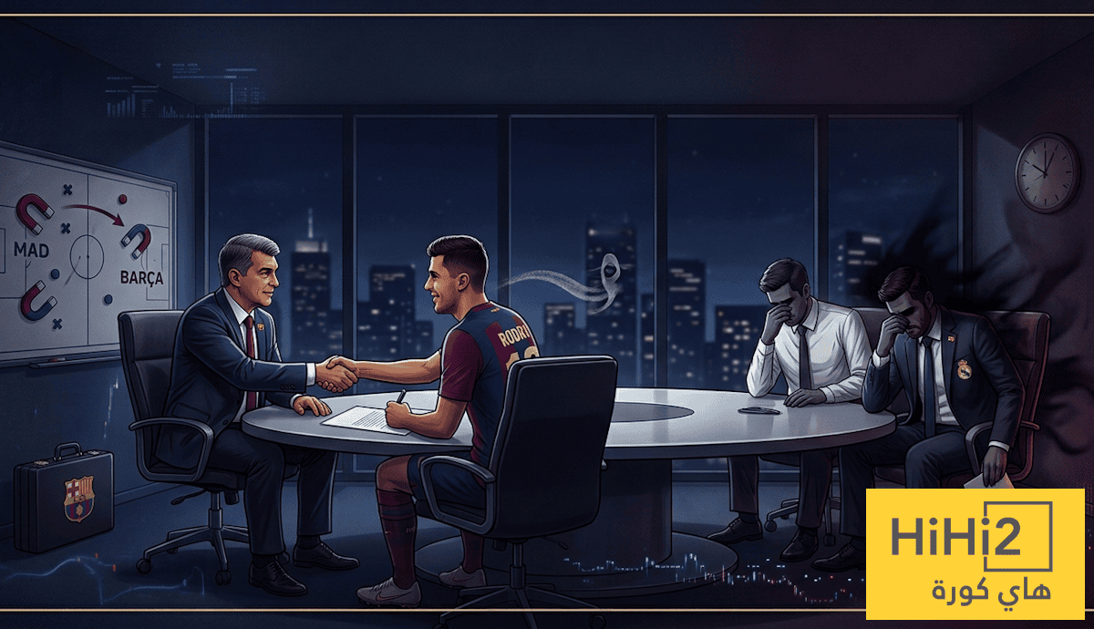 كواليس الغرف المغلقة … هكذا خطف برشلونة “رودري” من أنياب ريال مدريد بصمت تام