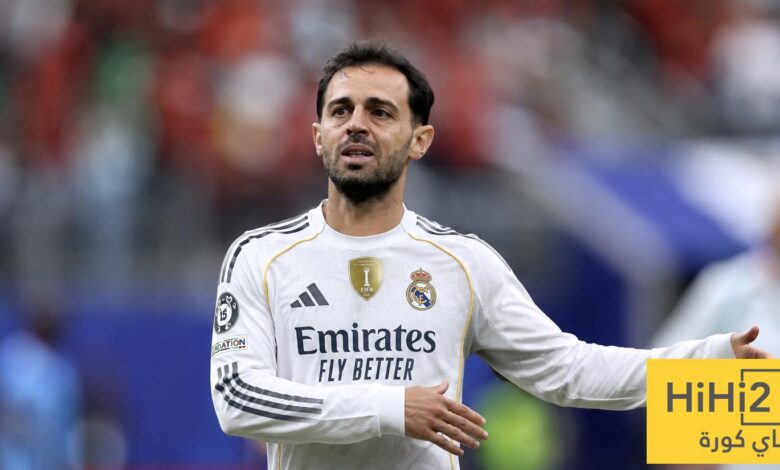 مورينيو يحدد المركز المفاجئ لـ برناردو سيلفا في ريال مدريد