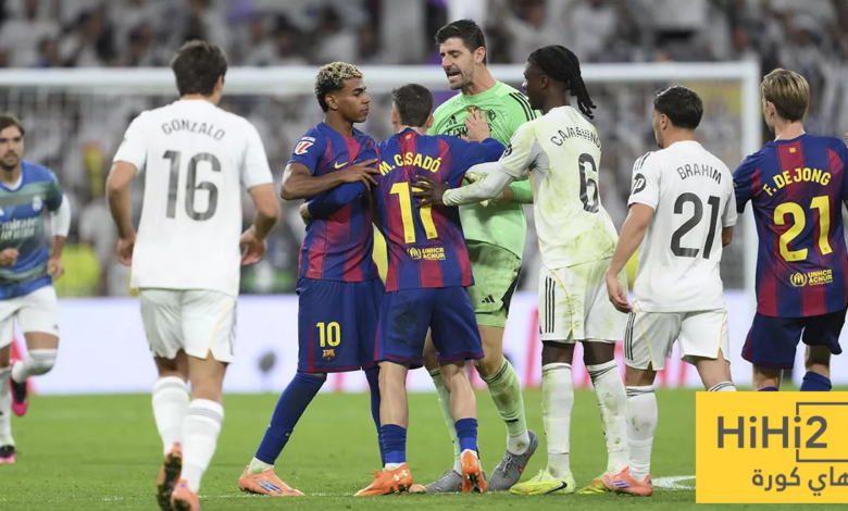 أول نهائي يحسمه برشلونة ضد ريال مدريد هذا الموسم