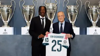 صور : ريال مدريد يقدم صفقته الجديدة يان ديوماندي