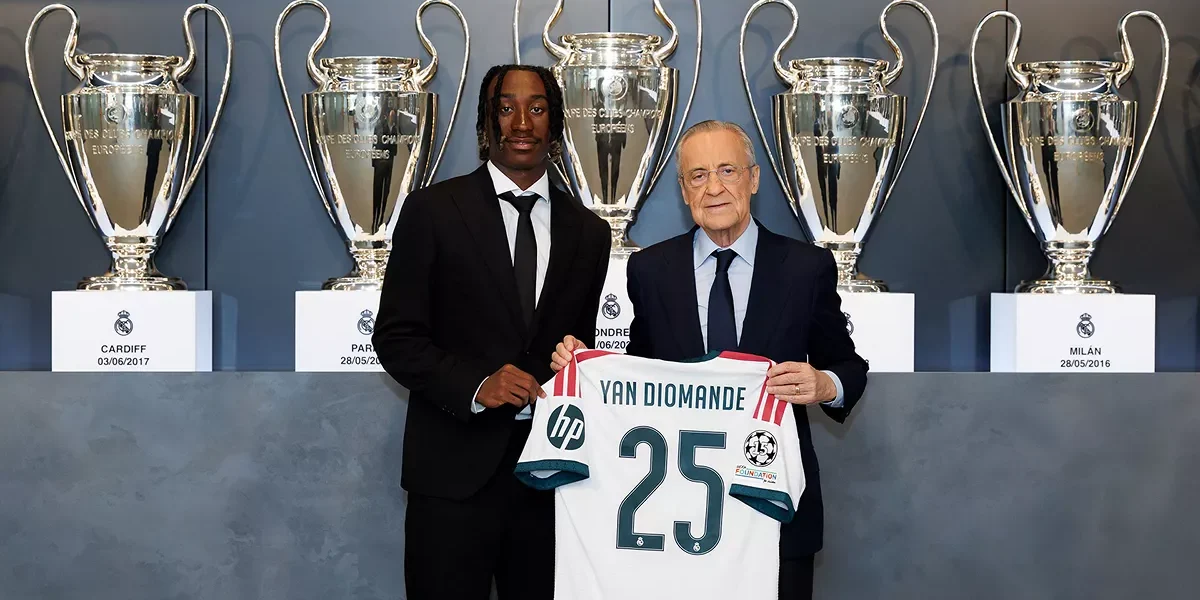صور : ريال مدريد يقدم صفقته الجديدة يان ديوماندي