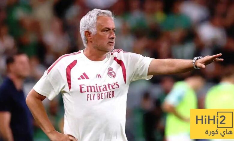 لاعب ريال مدريد يخرج من حسابات مورينيو