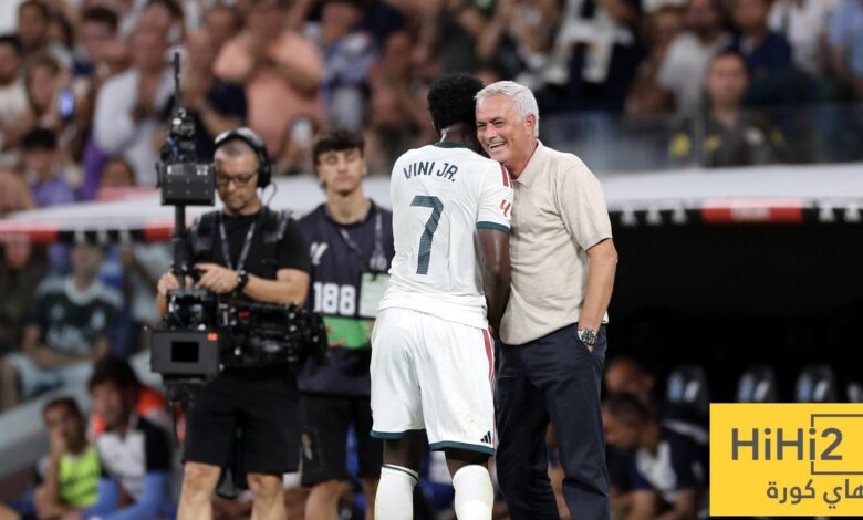 لفتة ذكية من مورينيو لتهدئة الأجواء بين فينيسيوس وجماهير ريال مدريد