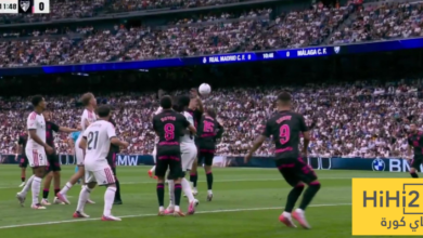 هل استحق ريال مدريد ركلة جزاء بسبب لمسة يد مدافع مالقا؟