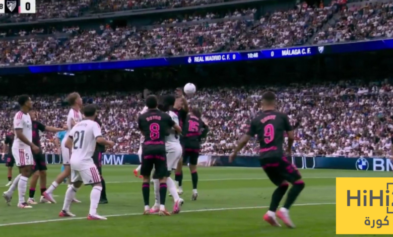 هل استحق ريال مدريد ركلة جزاء بسبب لمسة يد مدافع مالقا؟