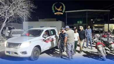 أمن غيل باوزير ينفذ حملة مرورية لترقيم الدراجات النارية وضبط المخالفات