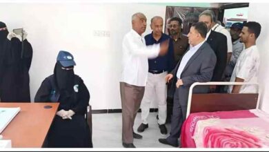 أمين عام محلي أبين يفتتح الوحدة الصحية بمنطقة دهل أحمد في زنجبار لتعزيز خدمات الرعاية الأولية