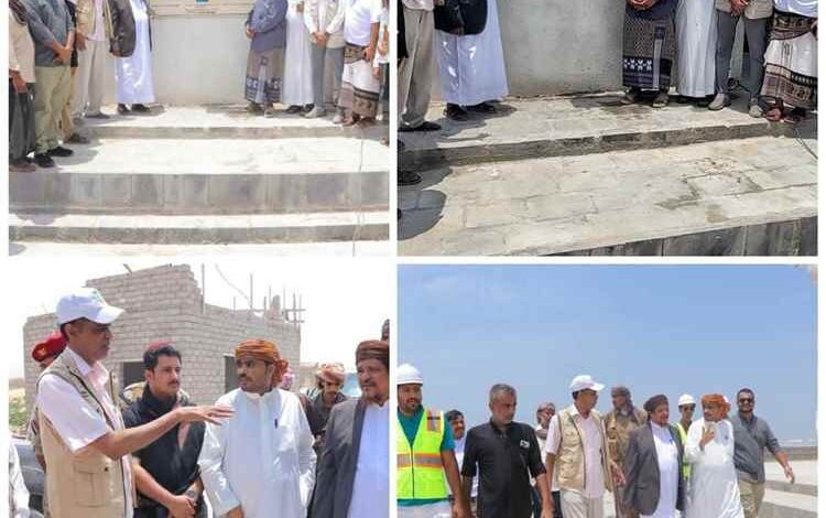 أمين عام محلي المهرة يفتتح مركز «الدمخ» للإنزال السمكي في المسيلة