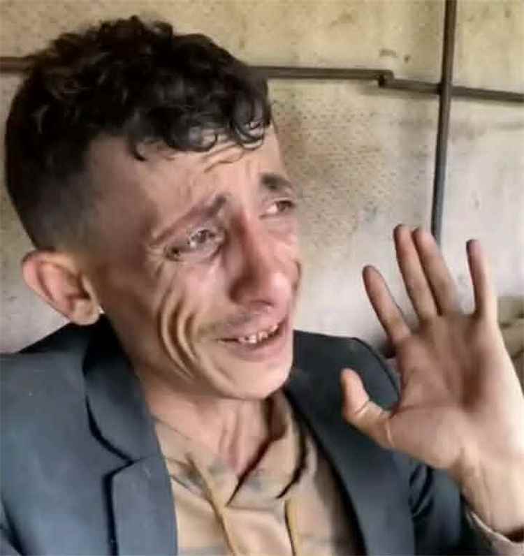 “أنا هالك لا محالة”.. بفيديو مبكي شاب يمني يقدم وصيته من شدة الجوع (فيديو)