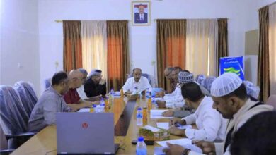اجتماع بسيئون يناقش اوضاع مؤسسة المياه بوادي حضرموت