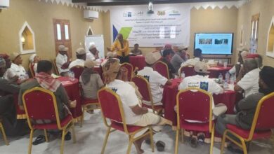 اختتام برنامج تدريبي حول الممارسات الزراعية الجيدة للنخيل بوادي حضرموت