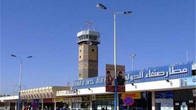 استئناف محدود للحركة الجوية في مطار صنعاء بهبوط طائرتين