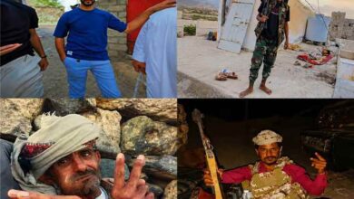 استشهاد أربعة جنود من اللواء الثاني إسناد ودعم أثناء تأمينهم موكب مدير أمن محافظة أبين