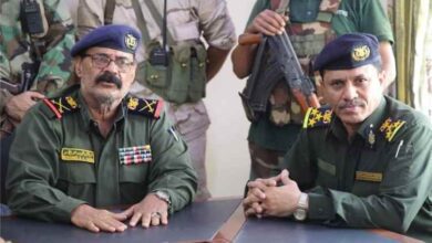 استلام وتسليم قيادة شرطة محافظة أبين بإشراف لجنة من وزارة الداخلية