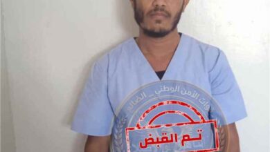 الأجهزة الأمنية بمحافظة الضالع تضبط السجين الهارب علي الدنقلس في مديرية جحاف