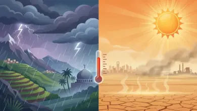 الأرصاد تحذّر من أمطار رعدية وبرد على 15 مناطق سعودية اليوم