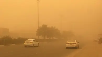 الأرصاد تحذّر من رياح نشطة وأتربة مثارة في حائل وشرورة