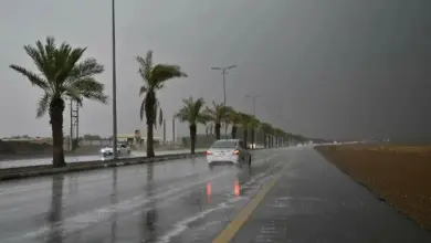 "الأرصاد" يحذر من أمطار وسيول وبرد على رهاط ومدركة بمكة المكرمة