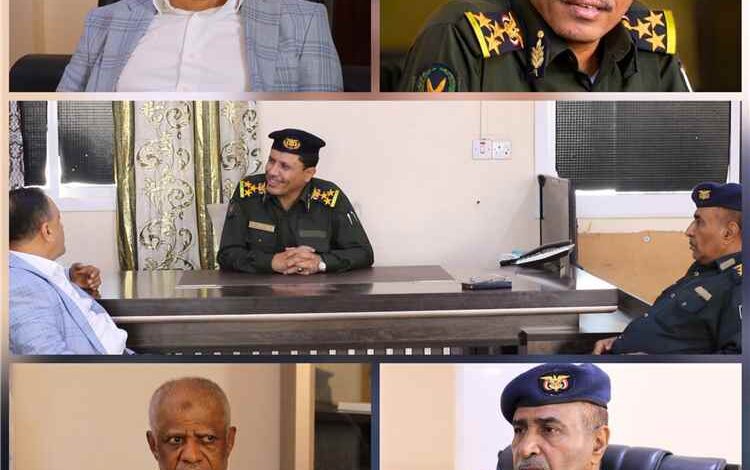 الأمين العام للمجلس المحلي بأبين يناقش مع مدير الأمن تعزيز الأداء المؤسسي الأمني في المديريات