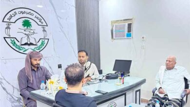 الأمين العام لمؤتمر حضرموت الجامع يَطّلع على نشاط الهيئة التنفيذية في يبعث ويؤكد أهمية تفعيل مكاتب المديريات