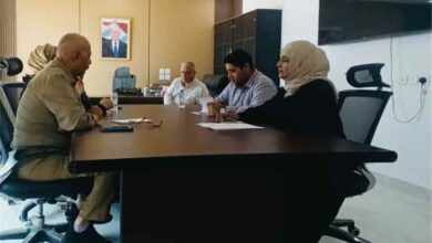 الإدارة العامة للمرأة تبحث مع وزير المياه والبيئة تعزيز مشاركة المرأة في إدارة الموارد المائية والبيئية