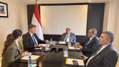 البركاني يبحث مع القائم بأعمال السفارة الأمريكية مستجدات الأوضاع على الساحة الوطنية