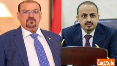 البركاني يهاجم ''تيار استعاد دور المؤتمر'' ويصف معمر الإرياني بـ ''الولد'' الذي لا يملك الصفة التنظيمة