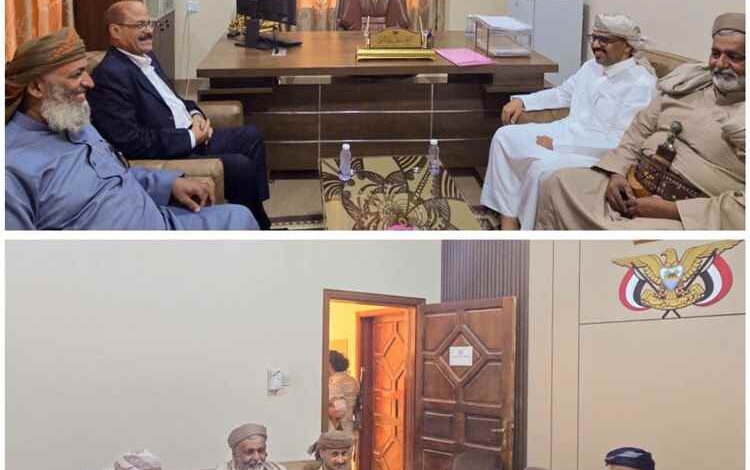 التميمي مدير عام شؤون القبائل يشيد بأدوار يافع حضرموت الوطنية والمجتمعية
